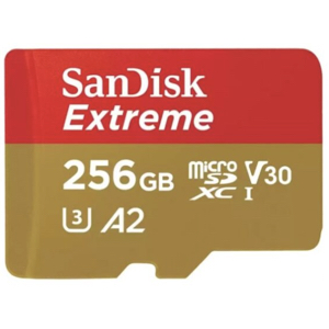 SanDisk Extreme Micro SD 4K 256G - כרטיס זכרון