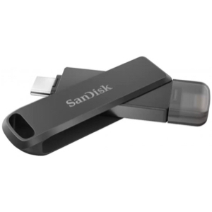 SanDisk iXpand Lux Type-C ל - Lightning 128GB - כרטיס זכרון